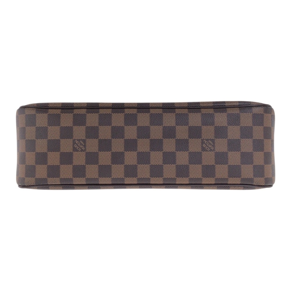 LOUIS VUITTON Authentic Brown Damier Leather Shoulder Bag - Picture 10 of 10